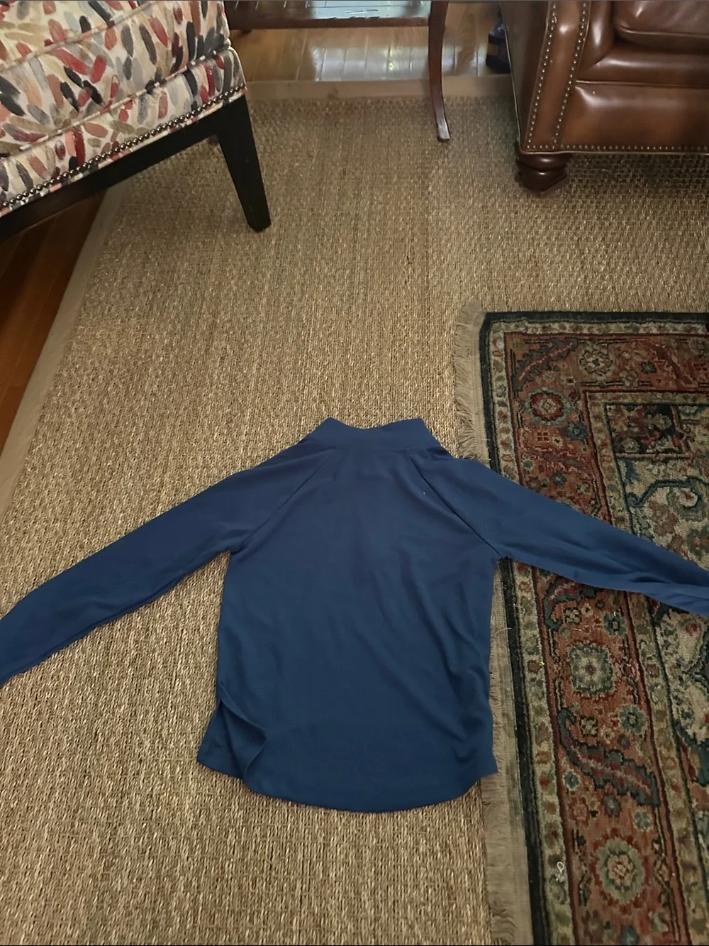Athletic Works Navy Crewneck Pullover